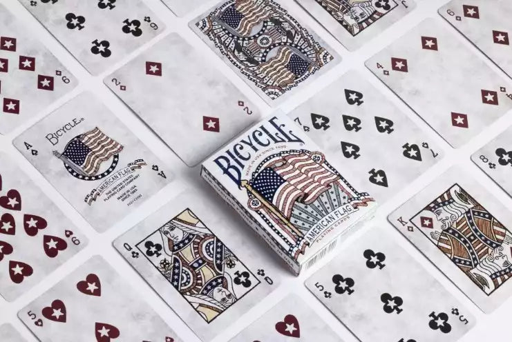 Bicycle American Flag Playing Cards - Eclipse Games Puzzles Novelties