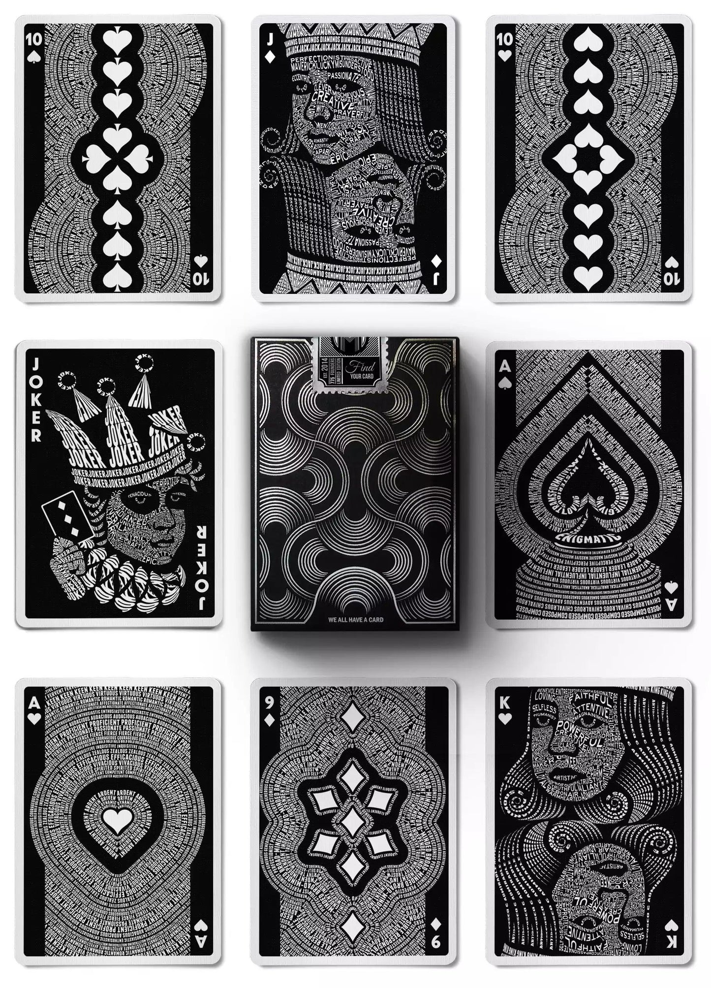 Bicycle Black Book Manifesto Playing Cards - Eclipse Games Puzzles Novelties