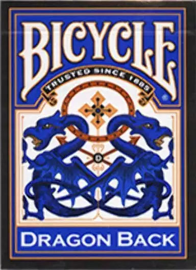 Bicycle Blue Dragon Back Playing Cards - Eclipse Games Puzzles Novelties
