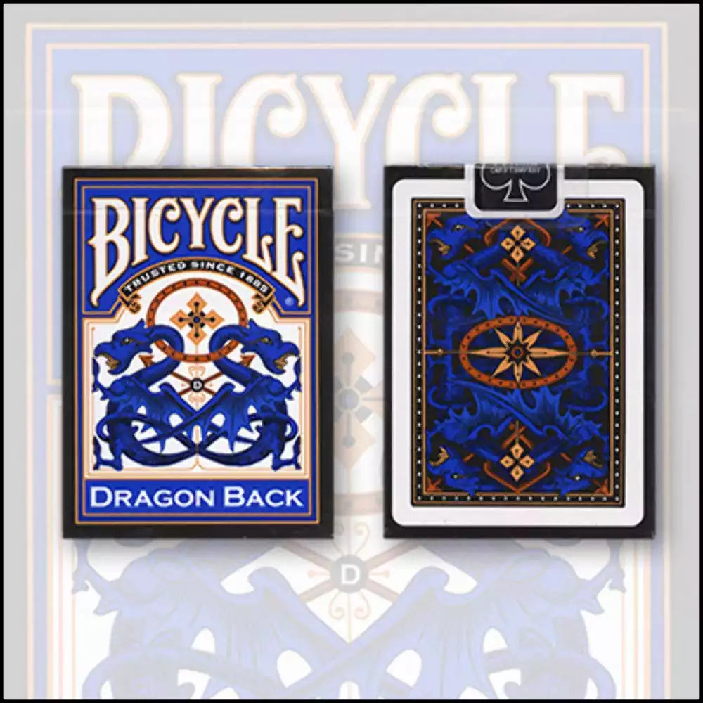 Bicycle Blue Dragon Back Playing Cards - Eclipse Games Puzzles Novelties