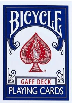 Bicycle Blue Gaff Rider Back Deck Playing Cards for Magic Eclipse Games Puzzles Novelties