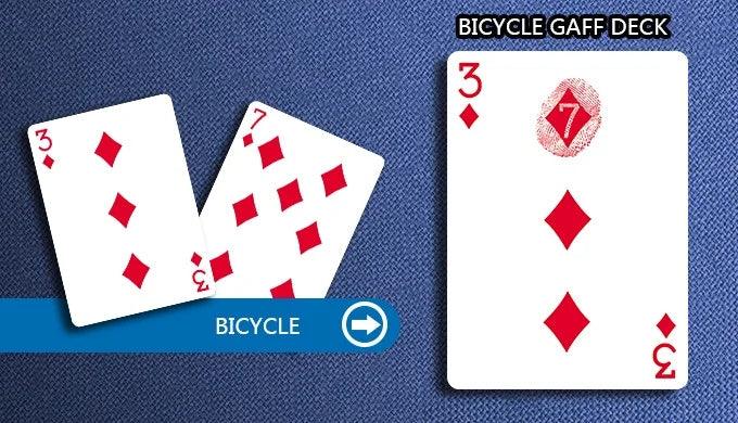 Bicycle Blue Gaff Rider Back Deck Playing Cards for Magic - Eclipse Games Puzzles Novelties
