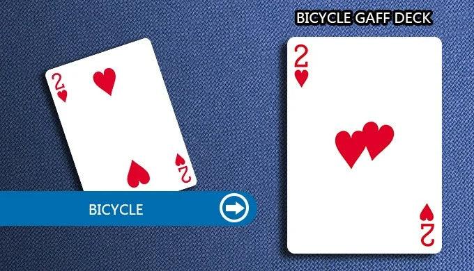 Bicycle Blue Gaff Rider Back Deck Playing Cards for Magic - Eclipse Games Puzzles Novelties
