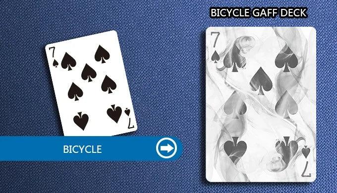 Bicycle Blue Gaff Rider Back Deck Playing Cards for Magic - Eclipse Games Puzzles Novelties