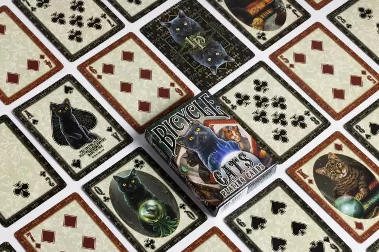 Bicycle Cats Playing Cards - Eclipse Games Puzzles Novelties