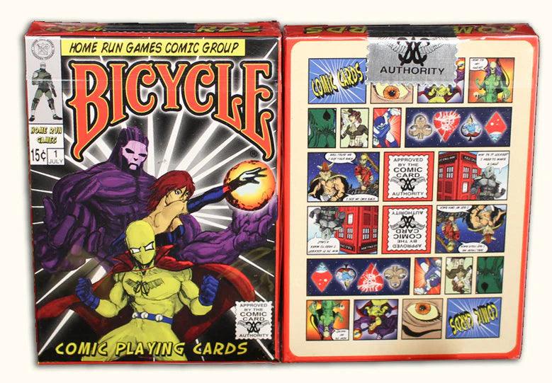 Bicycle Comic Cards by Home Run Games Comic Group - Eclipse Games Puzzles Novelties