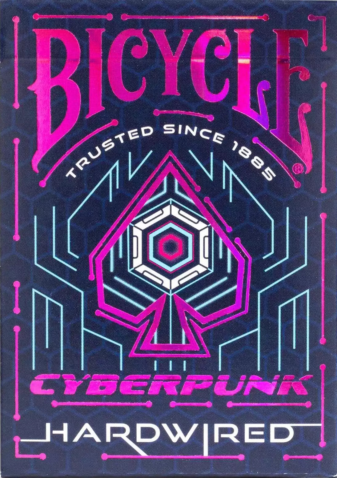 Bicycle Cyberpunk Hardwired Playing Cards - Eclipse Games Puzzles Novelties