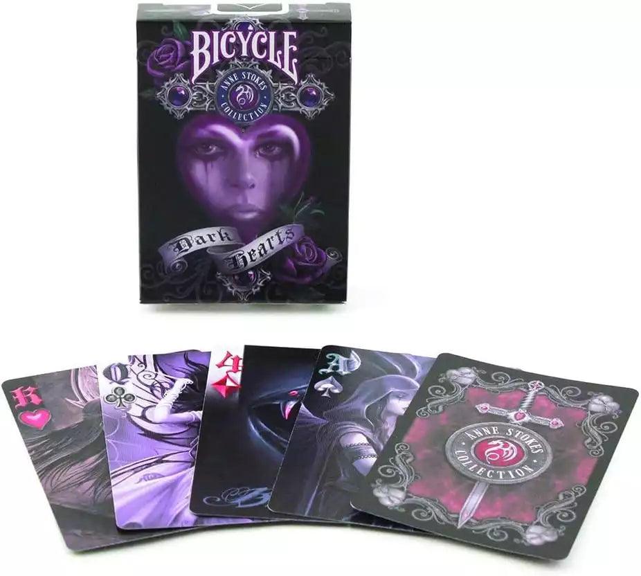 Bicycle Dark Hearts By Anne Stokes Playing Cards - Eclipse Games Puzzles Novelties