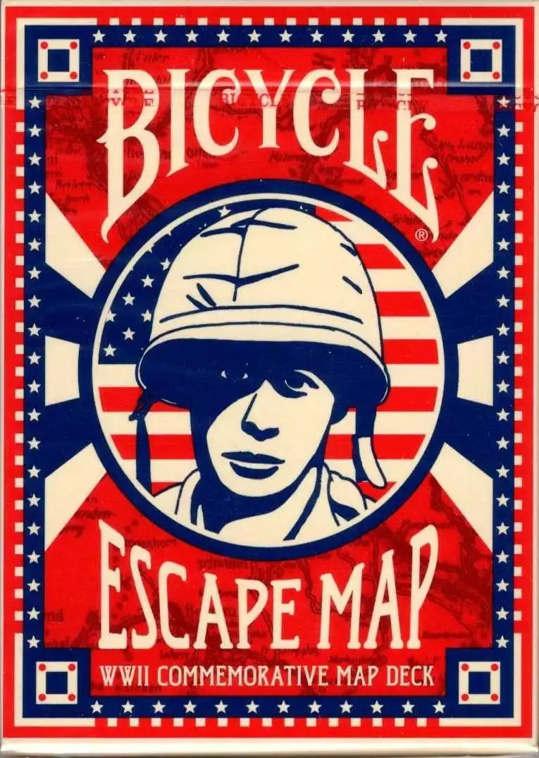 Bicycle Escape Map Playing Cards - Eclipse Games Puzzles Novelties