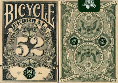 Bicycle Federal 52 Playing Cards by Kings Wild Project 1st Edition - Eclipse Games Puzzles Novelties