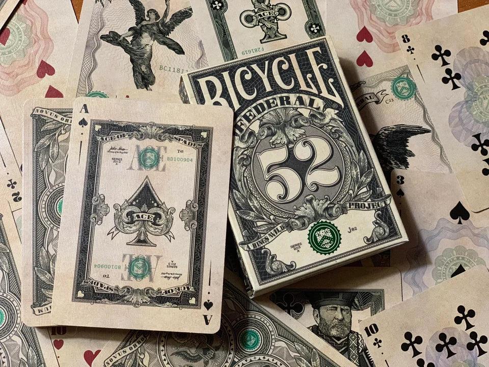Bicycle Federal 52 Playing Cards by Kings Wild Project 1st Edition - Eclipse Games Puzzles Novelties