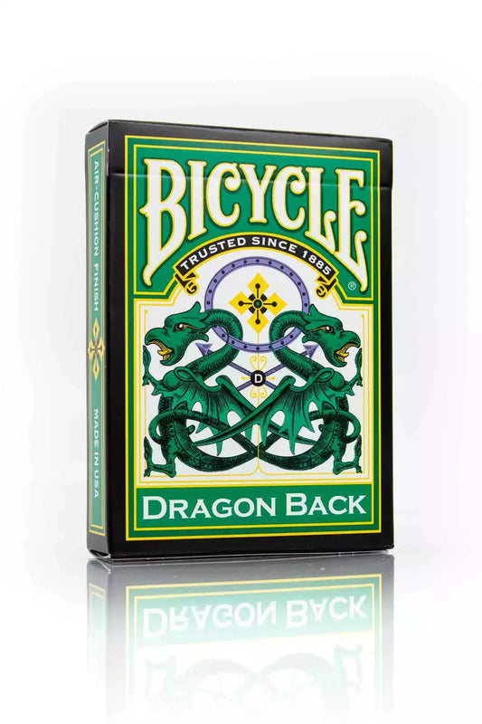 Bicycle Green Dragon Back Playing Cards - Eclipse Games Puzzles Novelties
