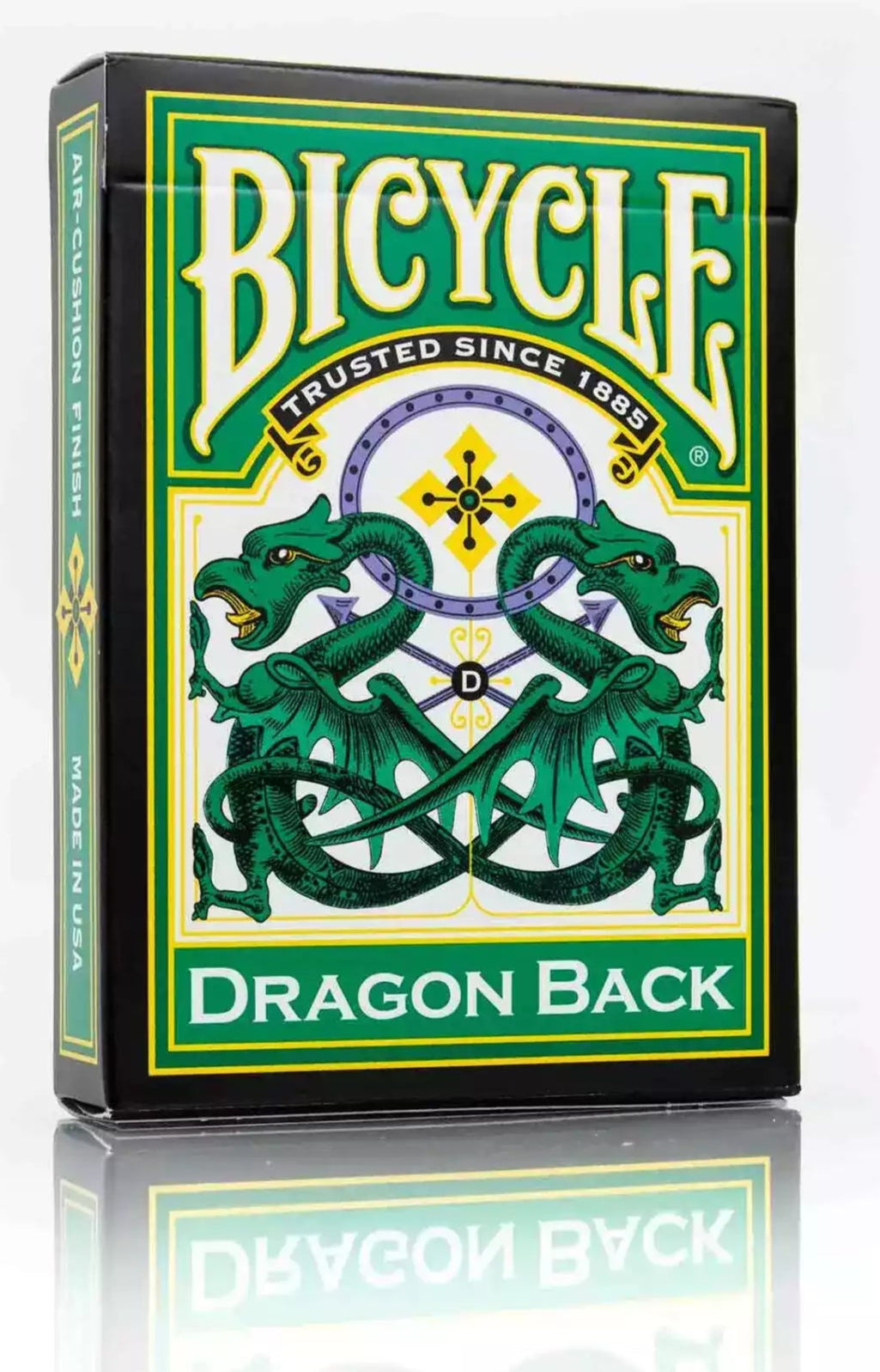 Bicycle Green Dragon Back Playing Cards - Eclipse Games Puzzles Novelties