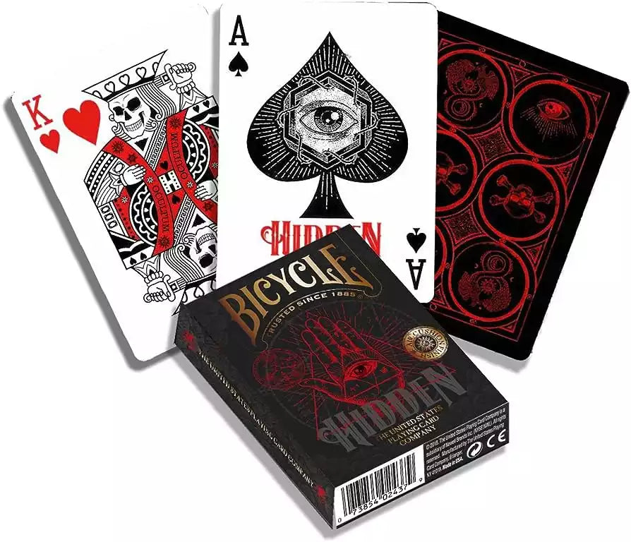 Bicycle Hidden Playing Cards - Eclipse Games Puzzles Novelties