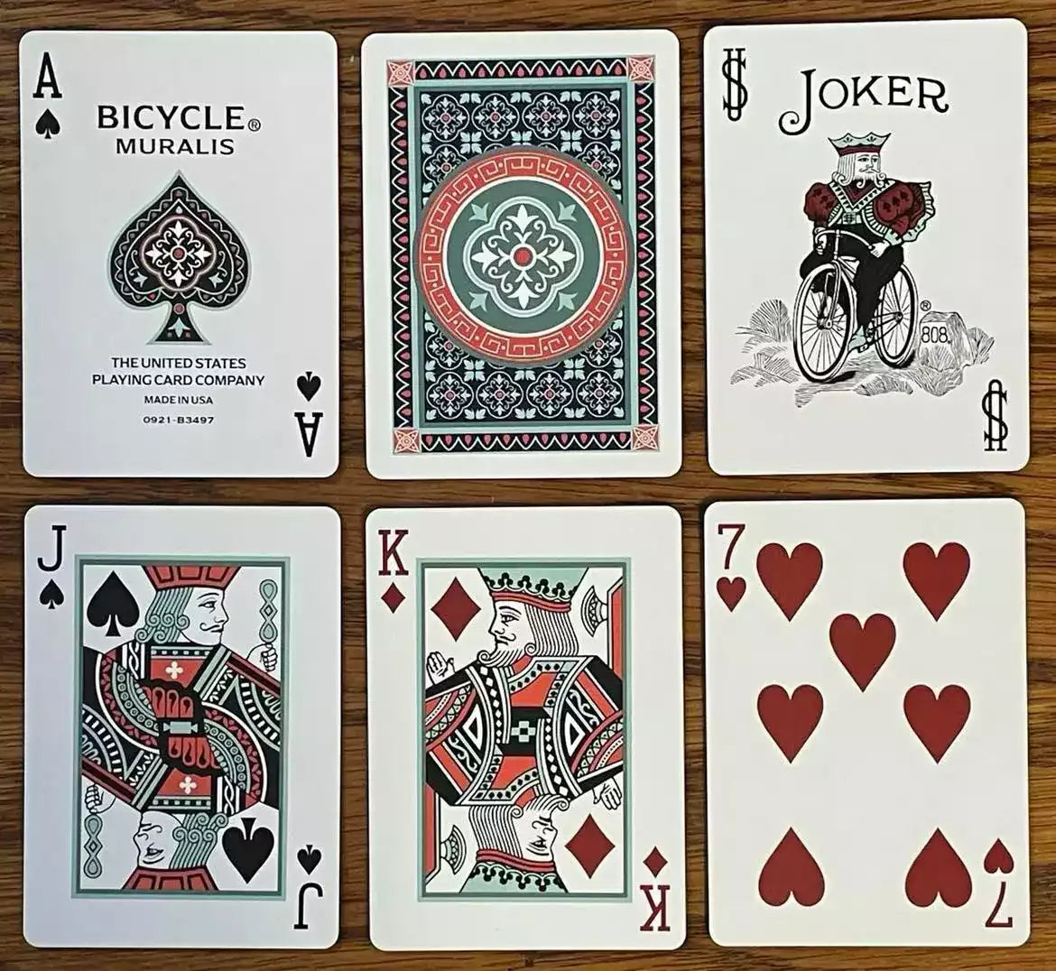 Bicycle Muralis Playing Cards - Eclipse Games Puzzles Novelties