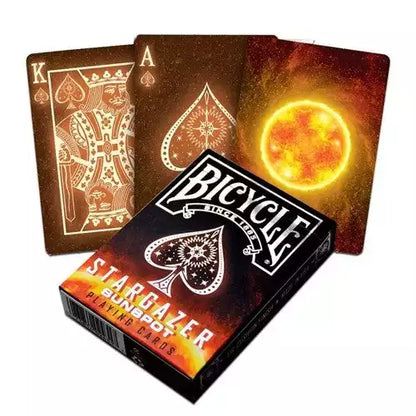 Bicycle Stargazer Sunspot Playing Cards - Eclipse Games Puzzles Novelties