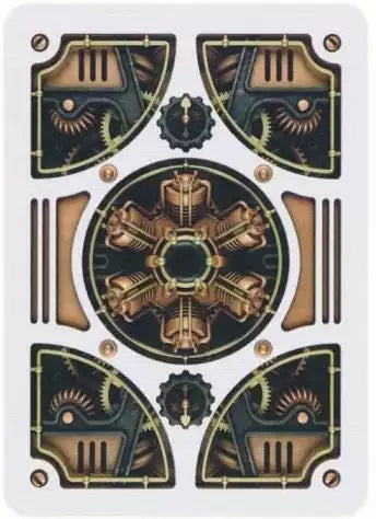 Bicycle Steampunk Gold Playing Cards - Eclipse Games Puzzles Novelties