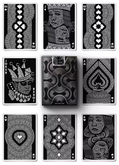 Black Book Manifesto Limited Edition Playing Cards - Eclipse Games Puzzles Novelties