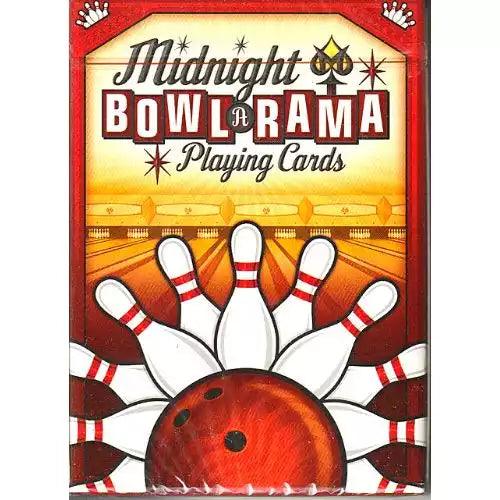 Bowl-A-Rama (Red) Playing Cards - LPCC - Eclipse Games Puzzles Novelties