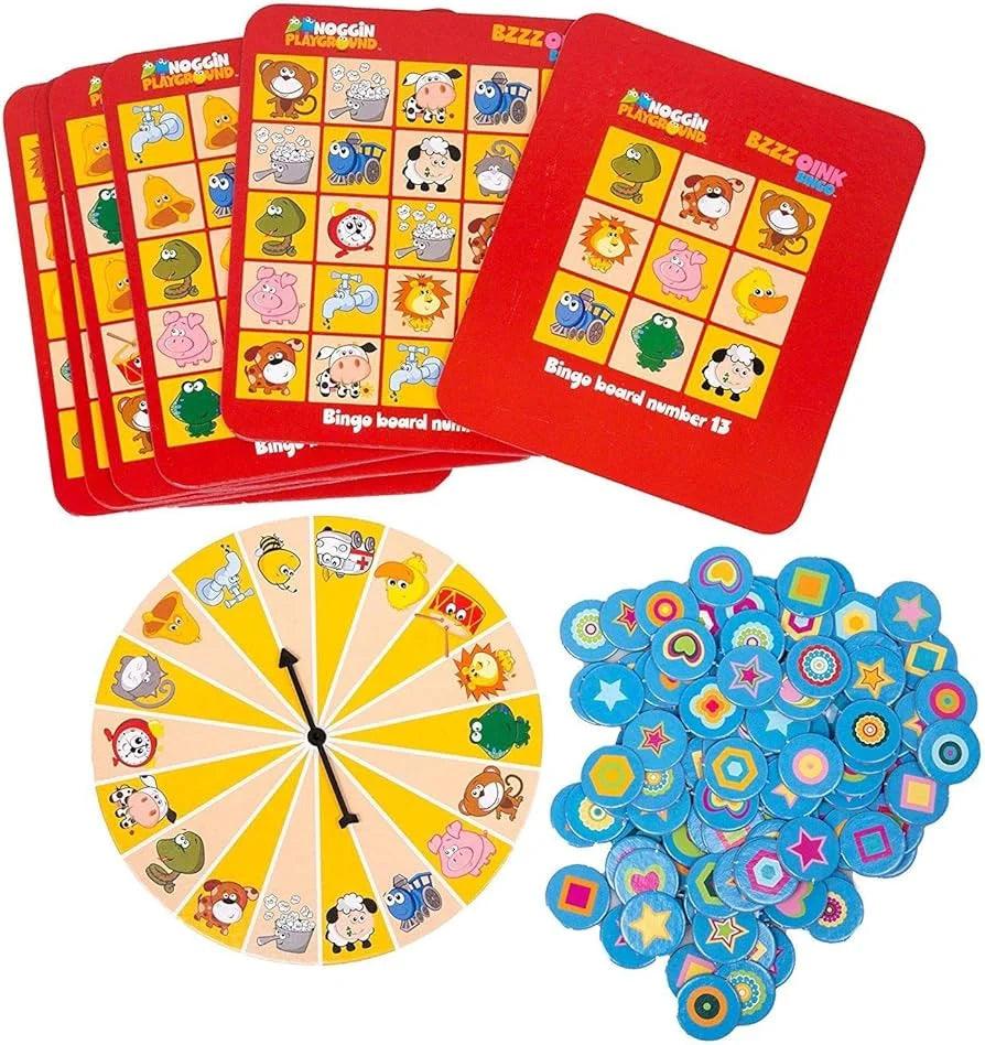 Bzzz Oink Bingo Card Game - Eclipse Games Puzzles Novelties