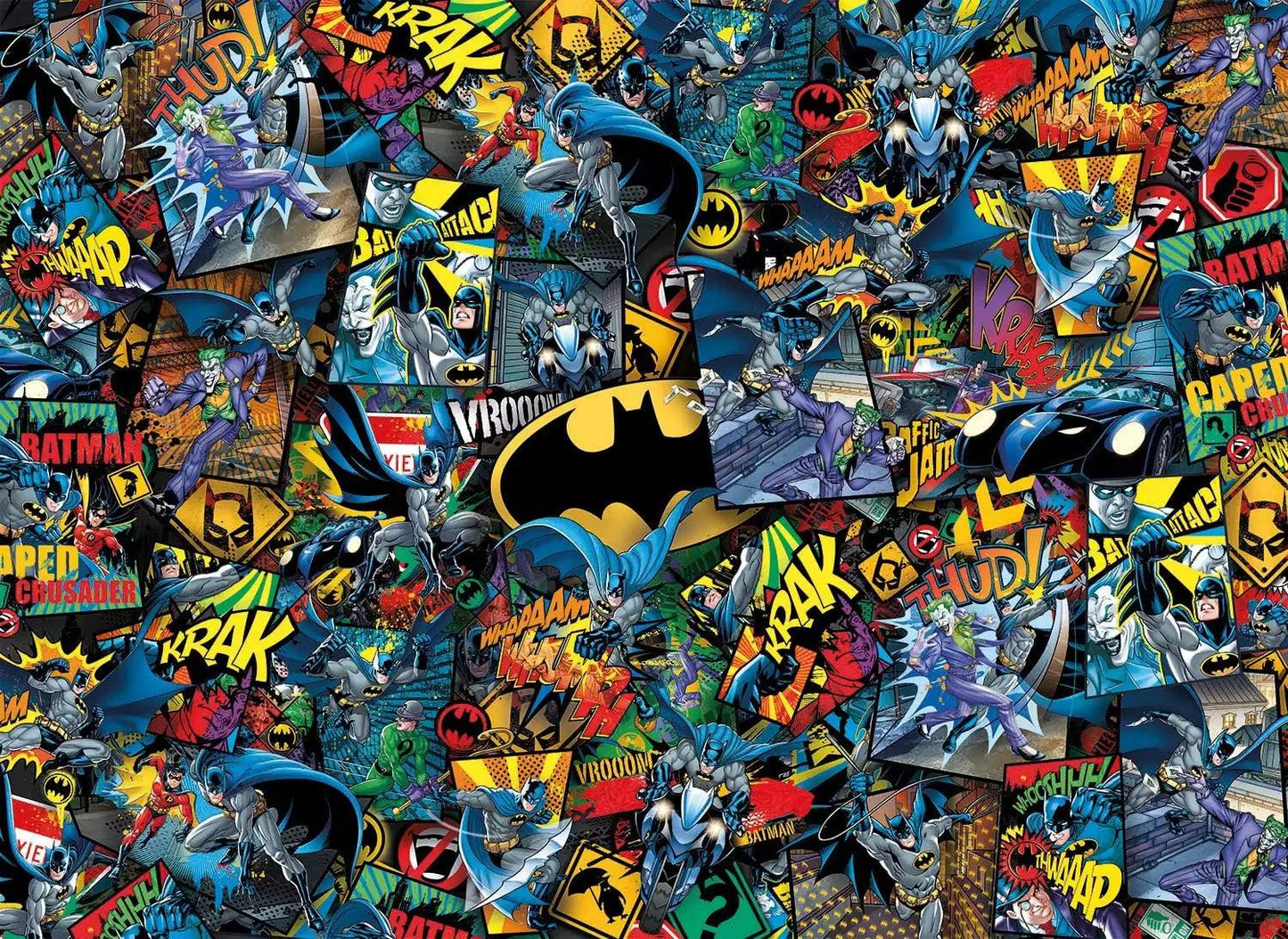 Clementoni Batman Impossible 1000 Pieces Jigsaw Puzzle - Eclipse Games Puzzles Novelties
