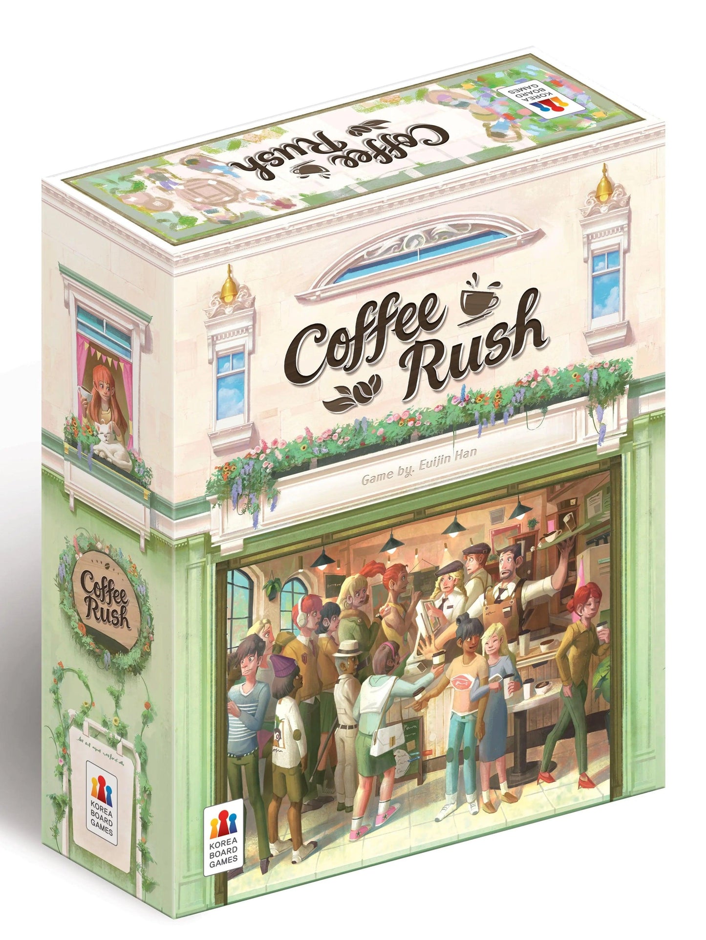 Coffee Rush Board Game - Eclipse Games Puzzles Novelties