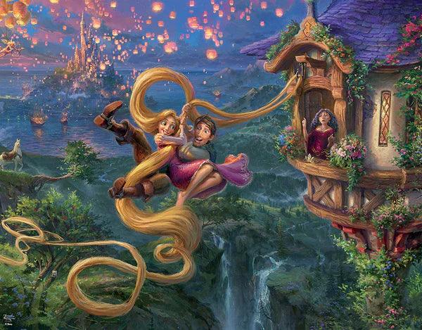 Disney Multipack Jigsaw Puzzle Collection - Tangled, Sleeping Beauty, Peter Pan, Mickey & Minnie - Eclipse Games Puzzles Novelties