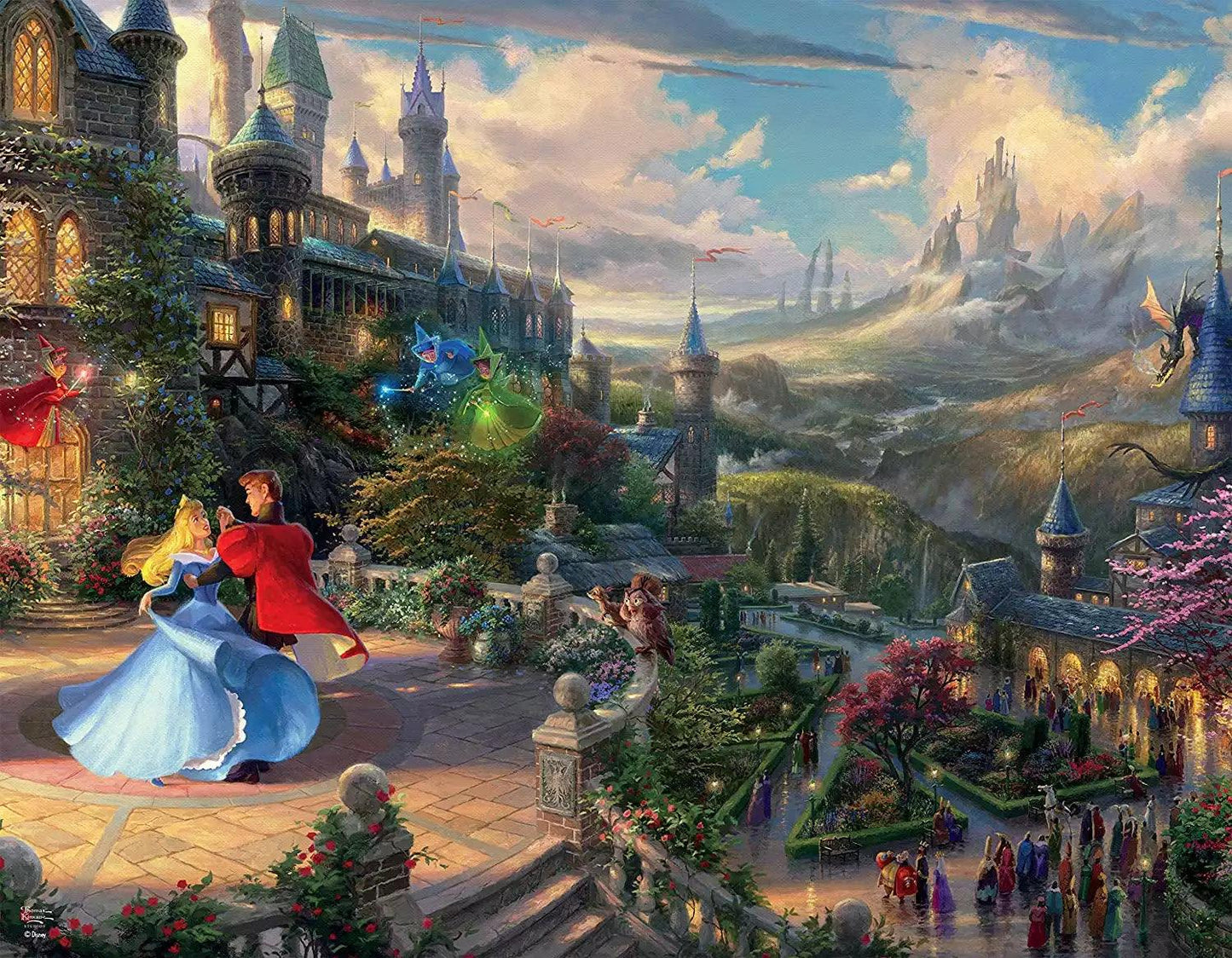 Disney Multipack Jigsaw Puzzle Collection - Tangled, Sleeping Beauty, Peter Pan, Mickey & Minnie - Eclipse Games Puzzles Novelties