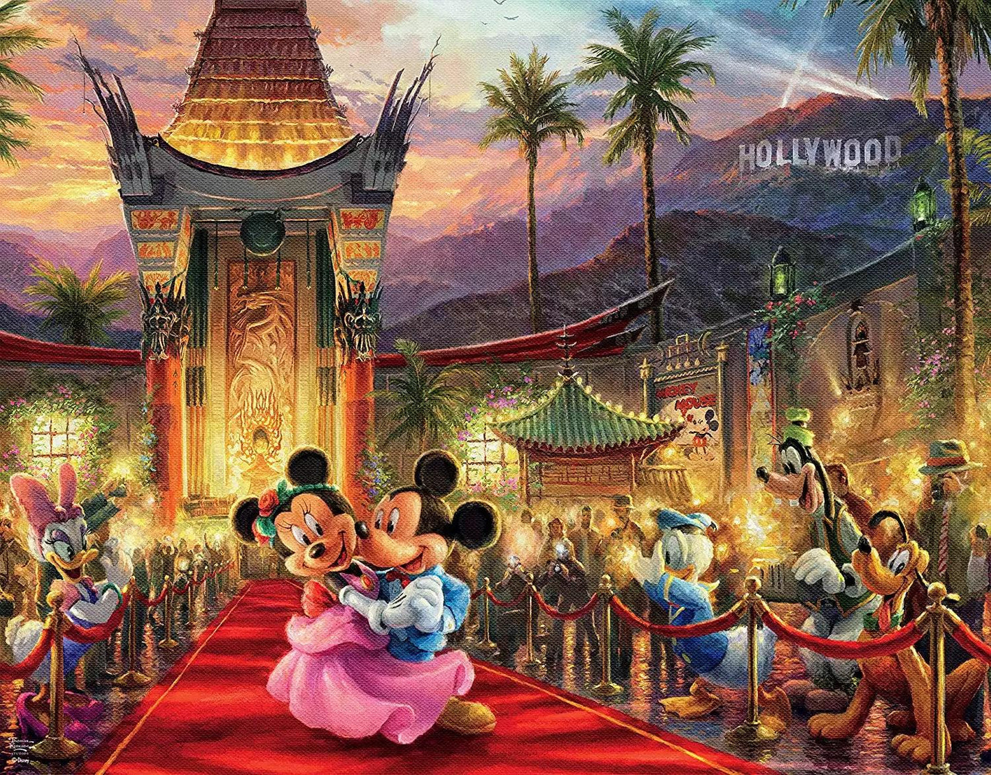 Disney Multipack Jigsaw Puzzle Collection - Tangled, Sleeping Beauty, Peter Pan, Mickey & Minnie - Eclipse Games Puzzles Novelties