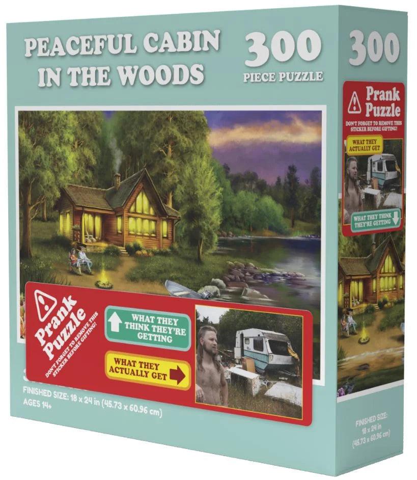 Doing Things Cabin Prank 300 Pieces Jigsaw Puzzle - Eclipse Games Puzzles Novelties