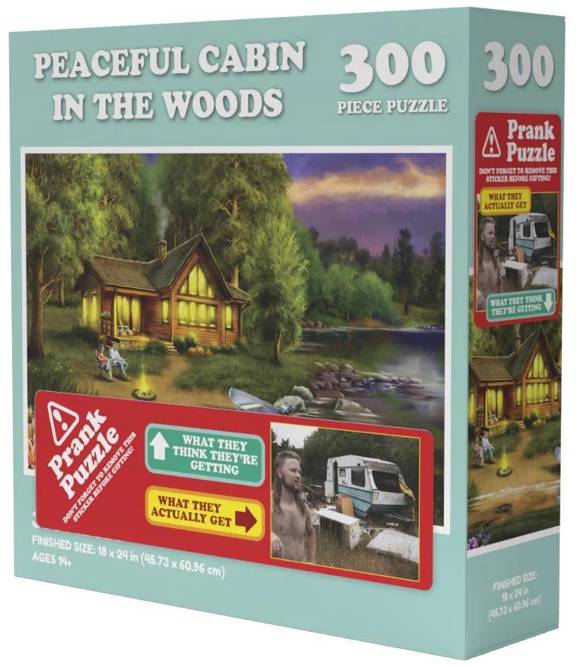 Doing Things Cabin Prank 300 Pieces Jigsaw Puzzle - Eclipse Games Puzzles Novelties