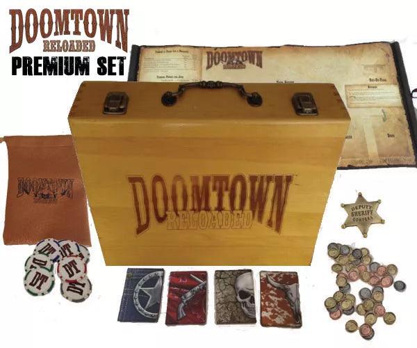 Doomtown Reloaded Premium Edition Wooden Case/Set - Eclipse Games Puzzles Novelties
