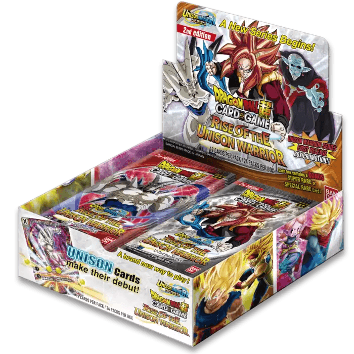 Dragon Ball Booster Box - Rise of The Unison Warrior Second Edition UW1 - Eclipse Games Puzzles Novelties