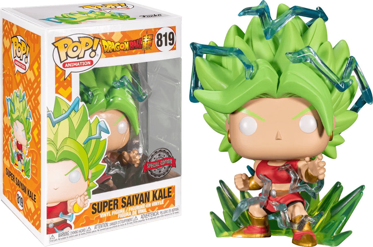 Dragon Ball Super Super Saiyan Kale Funko POP! Vinyl #819 - Eclipse Games Puzzles Novelties