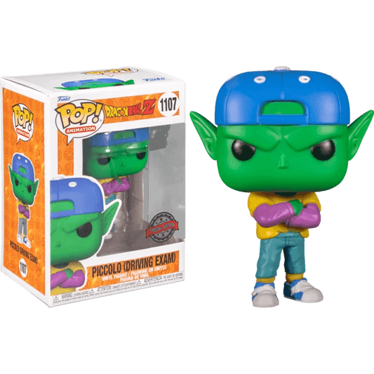 Dragon Ball Z - Piccolo in Driving Exam Outfit Pop! Vinyl Figure #1107 - Eclipse Games Puzzles Novelties