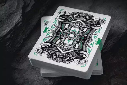 Empire Bloodlines (Emerald Green) Playing Cards - Eclipse Games Puzzles Novelties