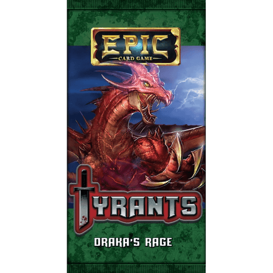 Epic Card Game Tyrants Drakas Rage - Eclipse Games Puzzles Novelties