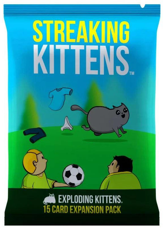 Exploding Kittens Streaking Kittens Expansion - Eclipse Games Puzzles Novelties