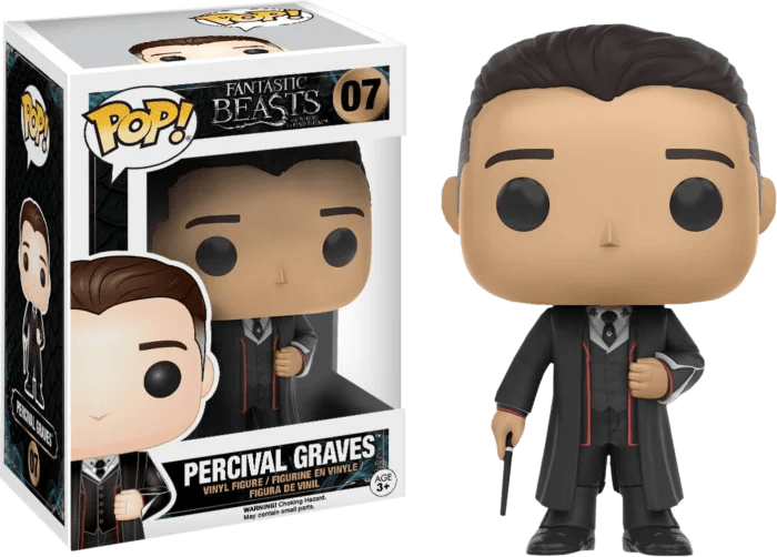 Fantastic Beasts and Where to Find Them - Percival Graves Pop! Vinyl Figure #7 - Eclipse Games Puzzles Novelties