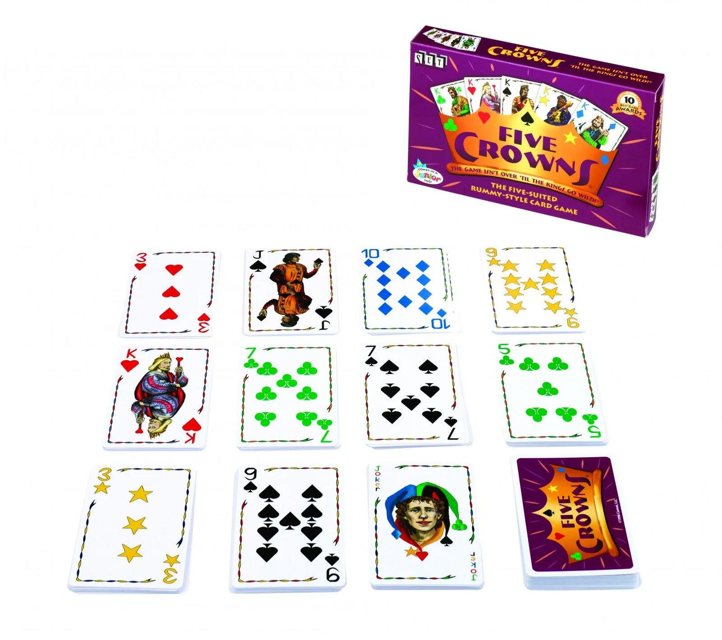 Five Crowns Game - Eclipse Games Puzzles Novelties