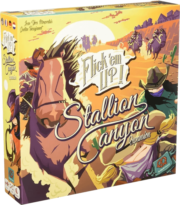 Flick Em Up Stallion Canyon Expansion - Eclipse Games Puzzles Novelties