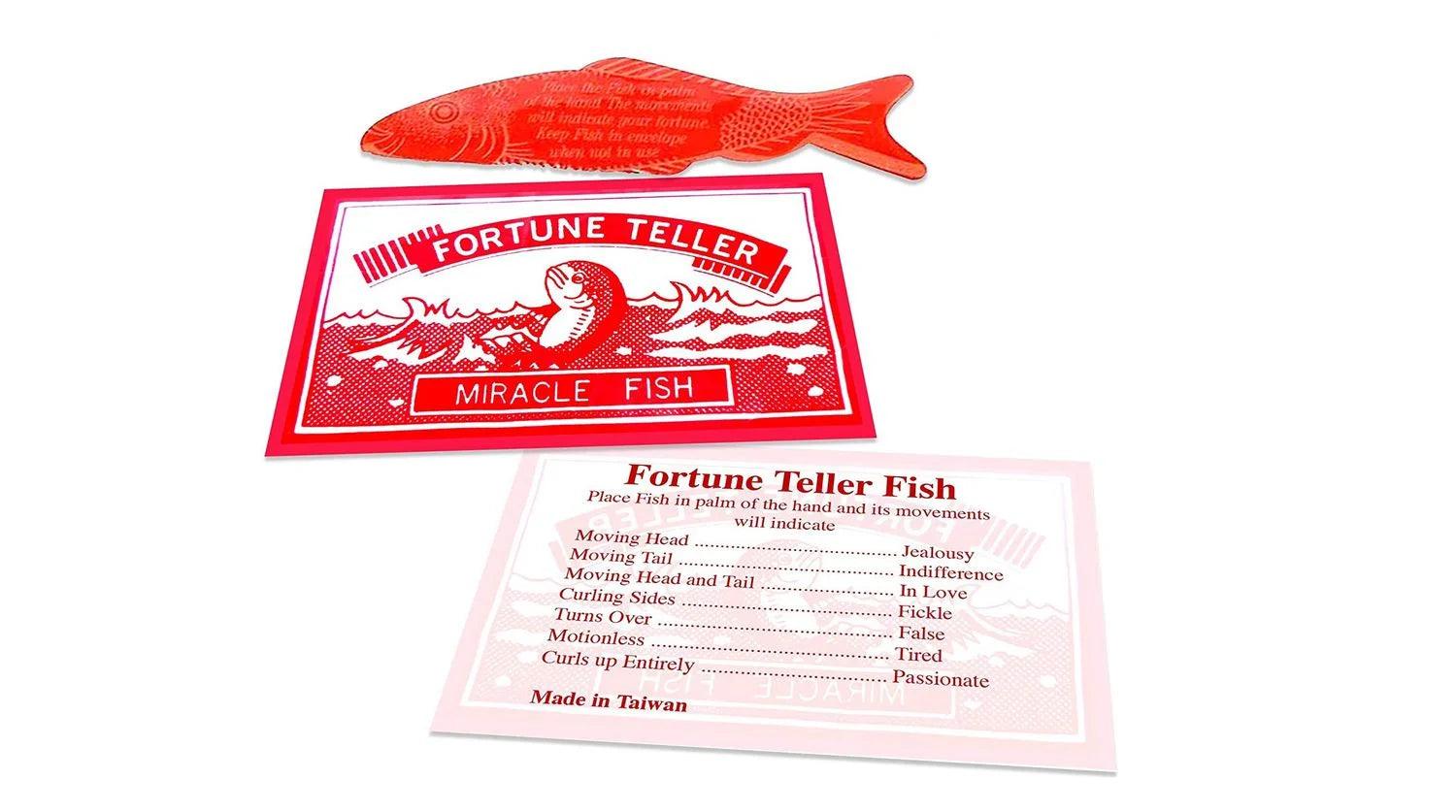 Fortune Teller Magic Fish - Eclipse Games Puzzles Novelties