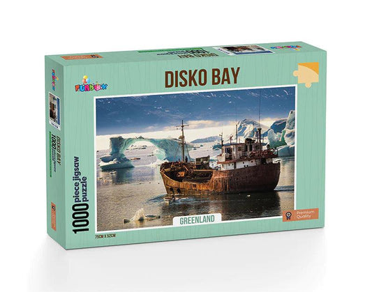 Funbox Disko Bay Greenland 1000 Pieces Jigsaw Puzzle - Eclipse Games Puzzles Novelties