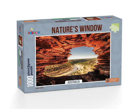 Funbox Natures Window 1000 Pieces Jigsaw Puzzle - Eclipse Games Puzzles Novelties