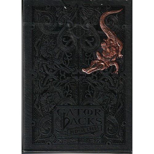 Gatorbacks Rose Gold Metallic Playing Cards by David Blaine - Eclipse Games Puzzles Novelties