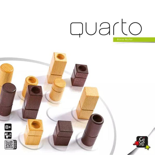 Gigamic Quarto Board Game - Eclipse Games Puzzles Novelties
