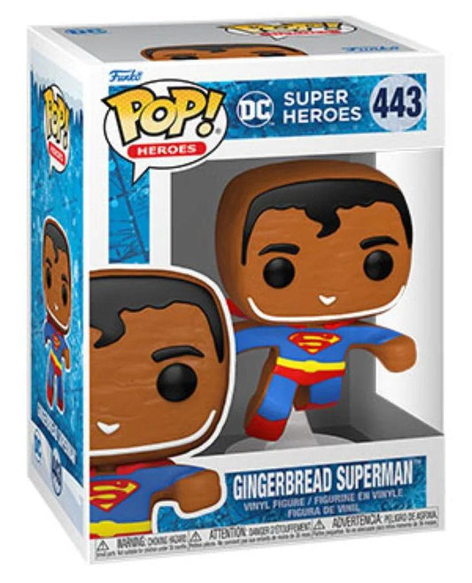 Ginger Bread Superman DC Pop! Vinyl #443 - Eclipse Games Puzzles Novelties