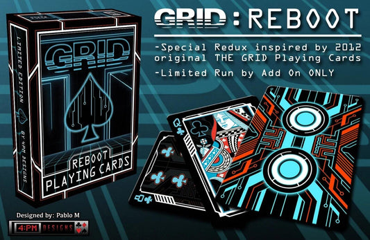 Grid Reboot Playing Cards - Eclipse Games Puzzles Novelties