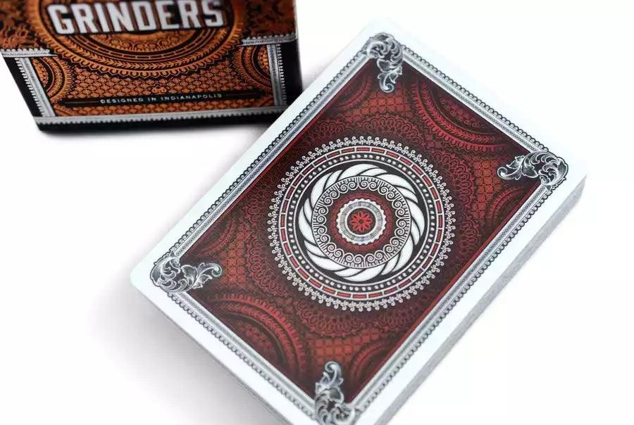 Grinders Copper Playing Cards - LPCC - Eclipse Games Puzzles Novelties