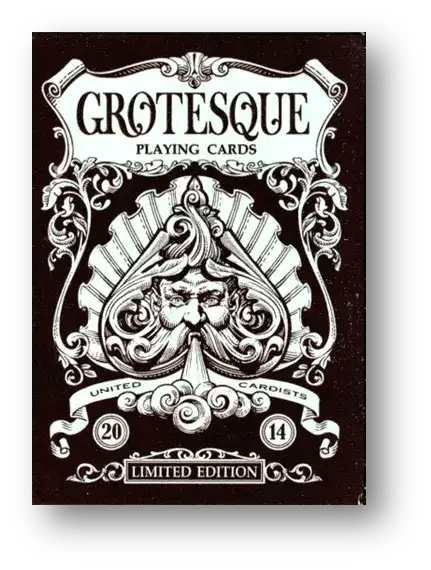 Grotesque Limited Edition Playing Cards - Eclipse Games Puzzles Novelties
